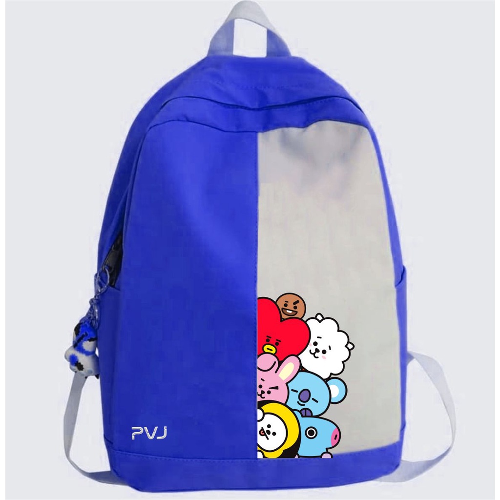 PVJ Tas Sekolah Anak Perempuan SD Ransel BT 2I Kpop Korea Style Kids Backpack