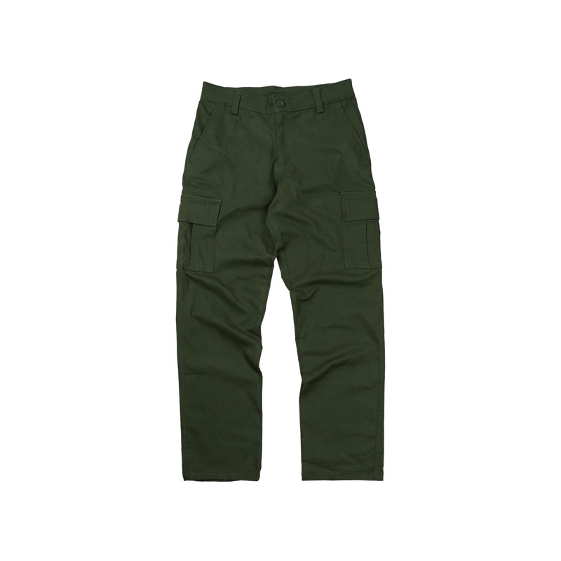 MCLP HUSTON ARMY GREEN - MELVANT CARGO LONGPANT