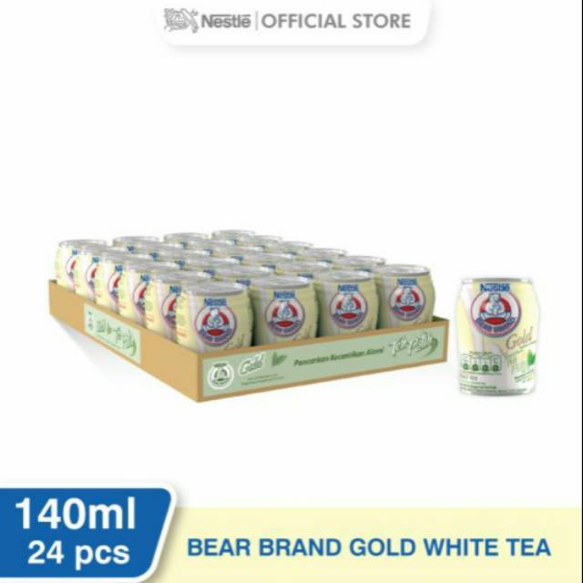 

Bear Brand Gold White Tea 24 x 140 ml