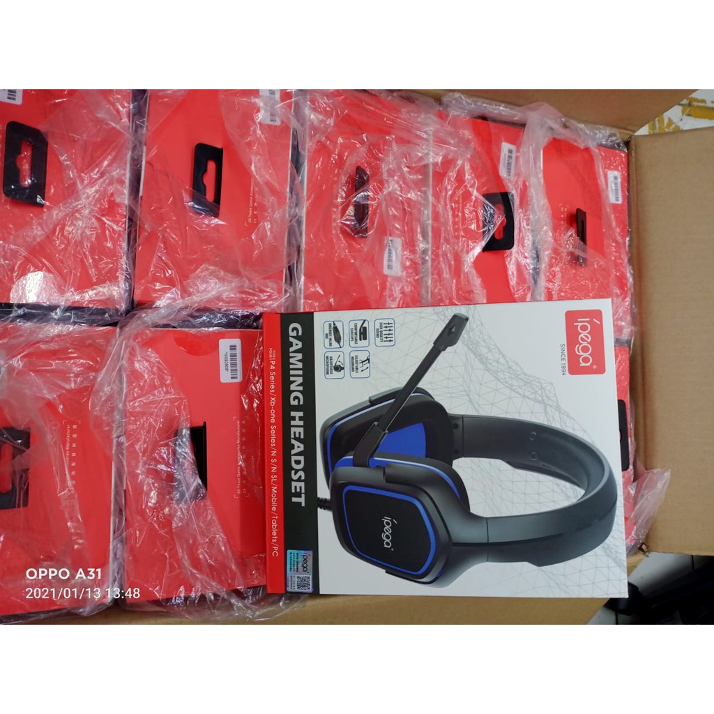 ipega Pg-R006 Headset Gaming  Untuk Pc laptop / Ps4 /smartphone /x-box original