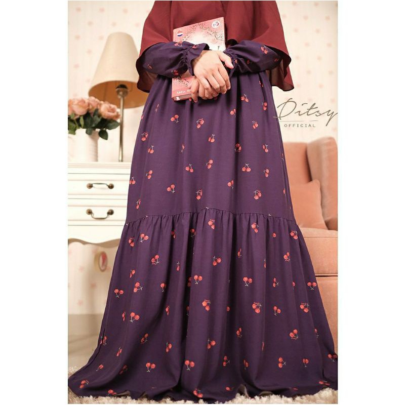 Cherry Ink Purple Nightgown size Jumbo Ditsy Edisi September 2020