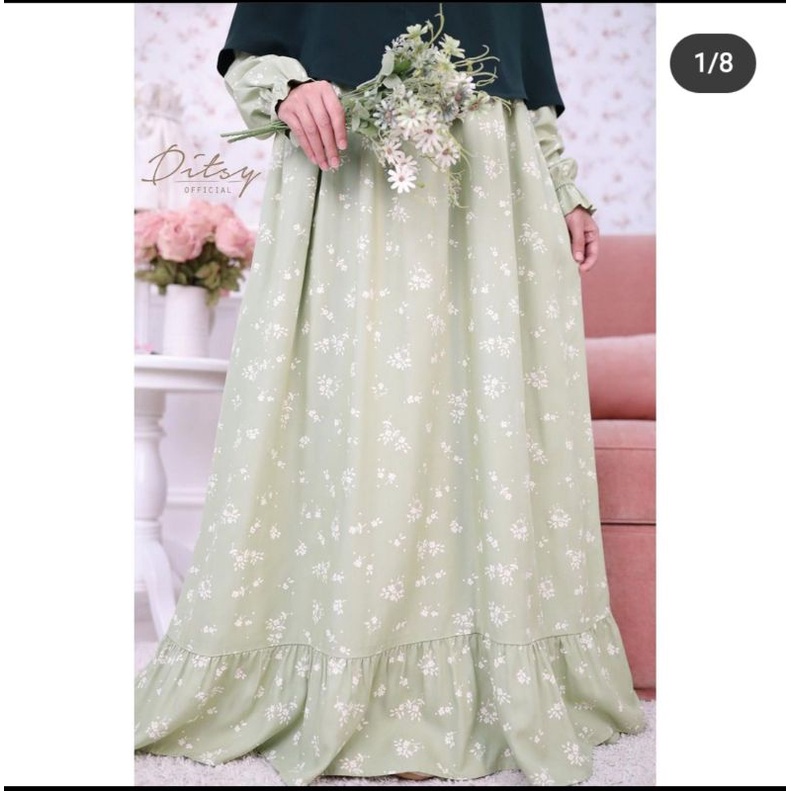 Vaia Green Jumbo / Ditsy Agustus 2022