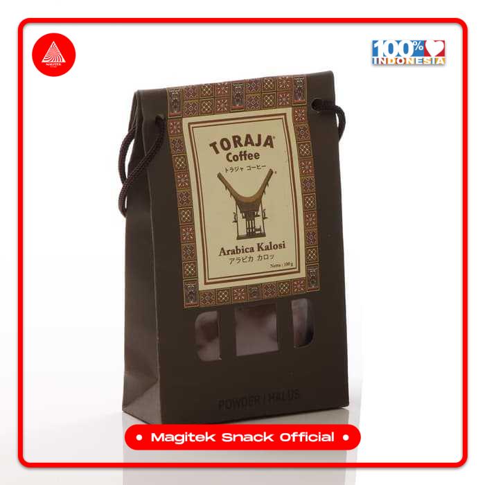 

[SNACK] KOPI TORAJA ARABICA KALOSI PAPERBAG [100gr]