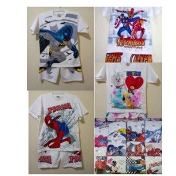 baju setelan xxl boy girl cowo cewe anak laki perempuan marsella santai rumah Usia 12 -16y Jumbo marsela