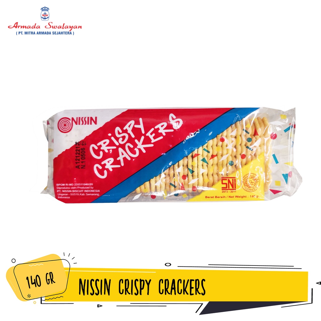 

Nissin Crispy Crackers All Variant 140g