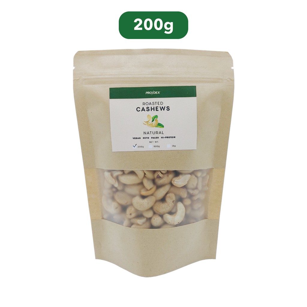 

Prodex Roasted Cashew Nuts / Kacang Mede Panggang 200g - Diet, Snack, Healthy, Sehat, Cemilan