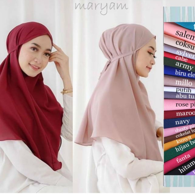Hijab Bergo / Hijab Bergo Maryam-1