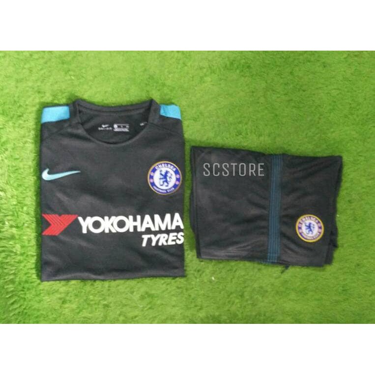 Setelan Chelsea 3rd 2017/2018 17/18 (Jersey   Celana) Grade Ori