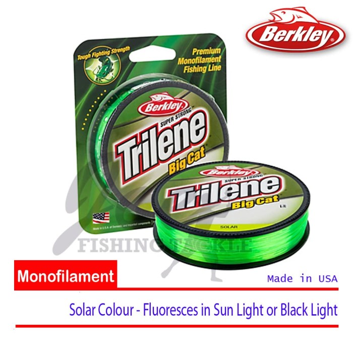 Berkley Trilene 30LB Big Cat Solar TBCFS30-81 Benang Pancing Galatama
