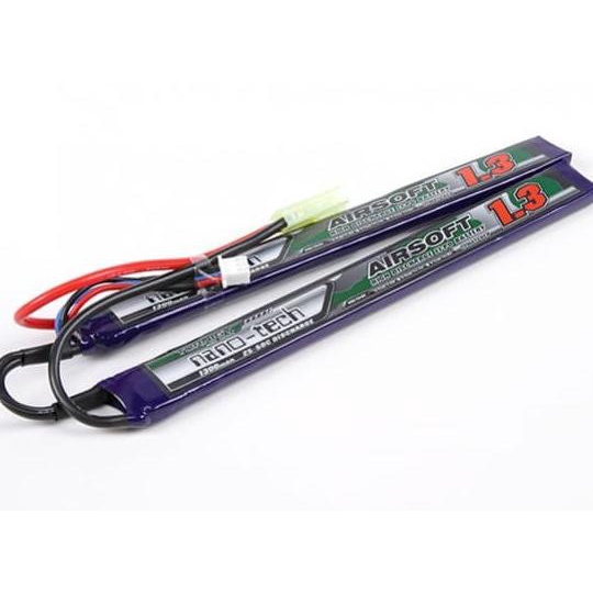Turnigy Airsoft Battery 1300mah 2S 25~50C Lipo Star Seller
