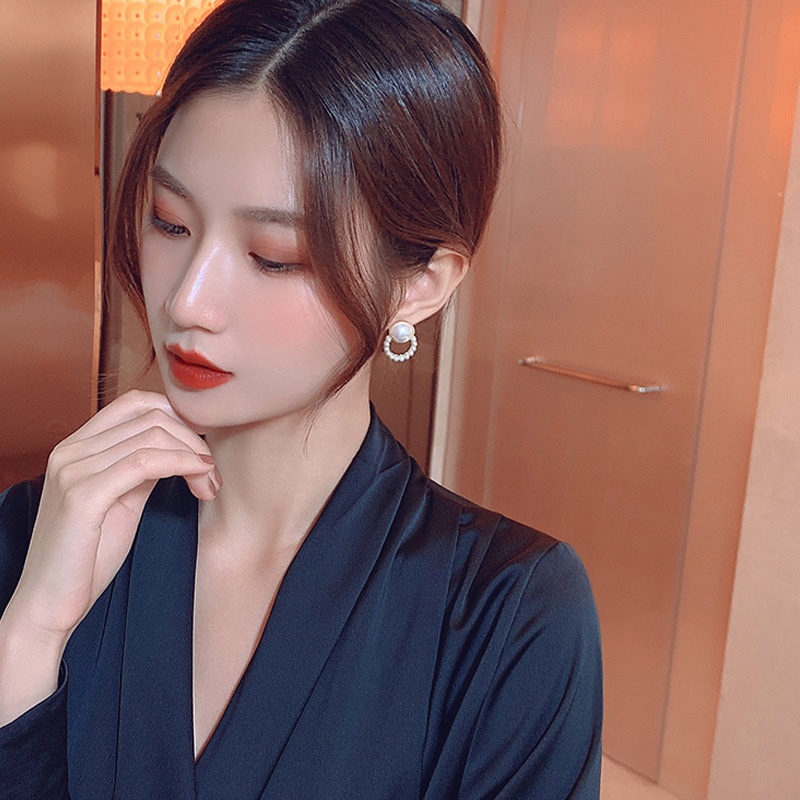 Anting Mutiara Mewah Untuk Wanita