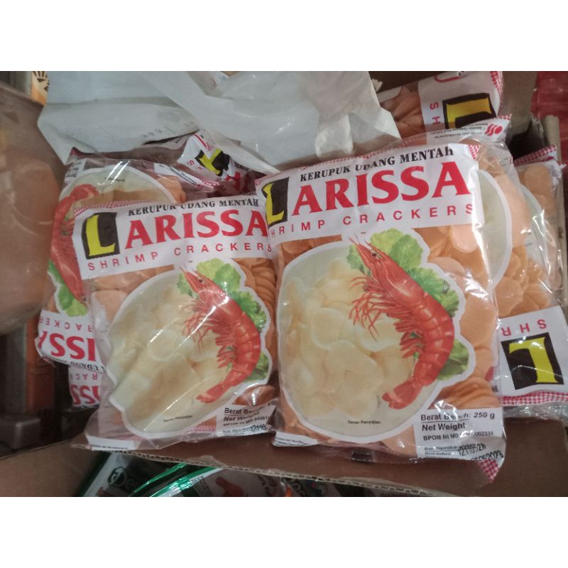 

Larissa Kerupuk Udang Mentah 250gr