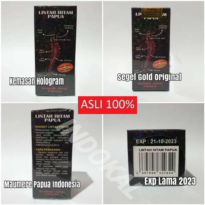 ASLI BERKUALITAS MINYAK-LINTAH-PAPUA HITAM ASLI /minyak lintah balur