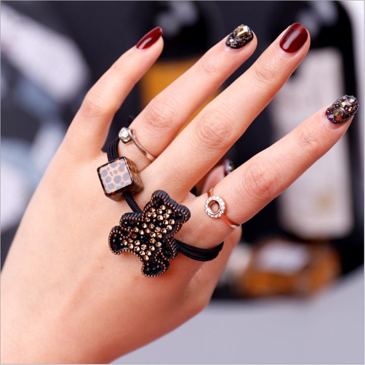 Ikat Rambut Elastis Gaya Korea Motif Leopard Bahan Karet Ikat Rambut Elastis Gaya Korea Motif Leopard Bahan Karet