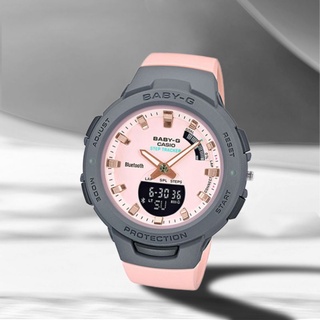 free ongkir jam tangan wanita terbaru casio baby-g bgs-100 new release putih pink dan warna lain