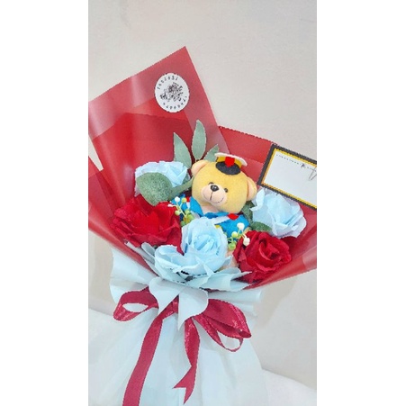 BUKET WISUDA JURIT MAGELANG | BUCKET WISJUR TARUNA TARUNI AKMIL AKPOL | BUNGA CUSTOM BONEKA TENTARA 