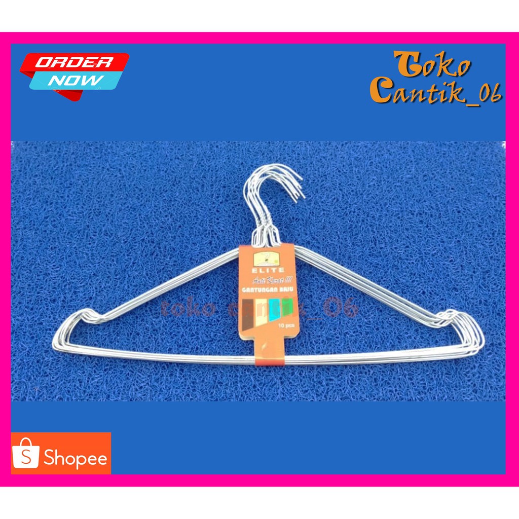 HANGER BESI/HANGER BAJU/HANGER KAWAT STAINLESS
