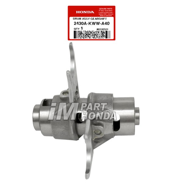 2430A-KWW-A40 Drum Assy Gear Shift Botolan Persneleng Revo 110 Karbu 2009 2010 JKT