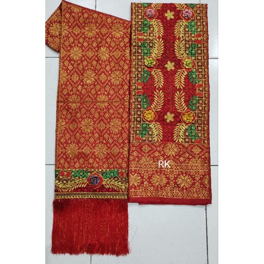 Songket Palembang Full Bordir