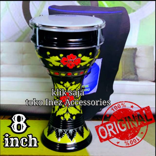 Tumbuk atau Darbuka power beat 8 inch Original