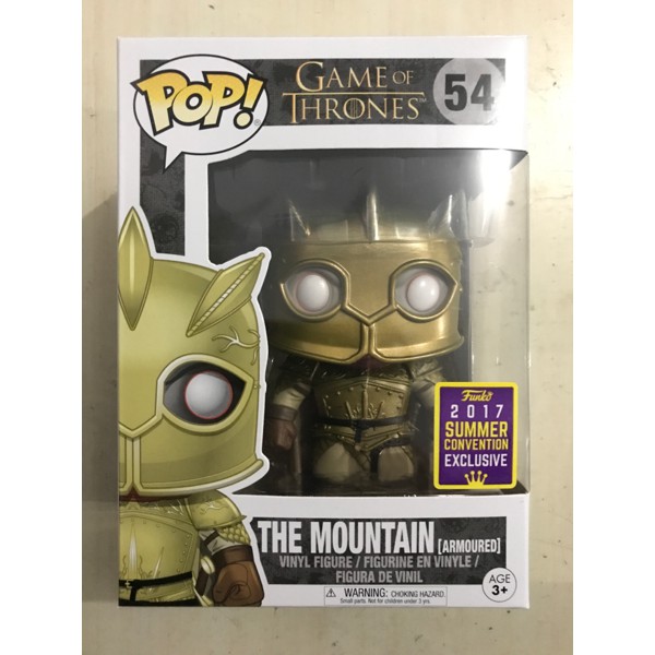 Funko POP Game of Thrones - The Mountain Armoured [SDCC 2017]