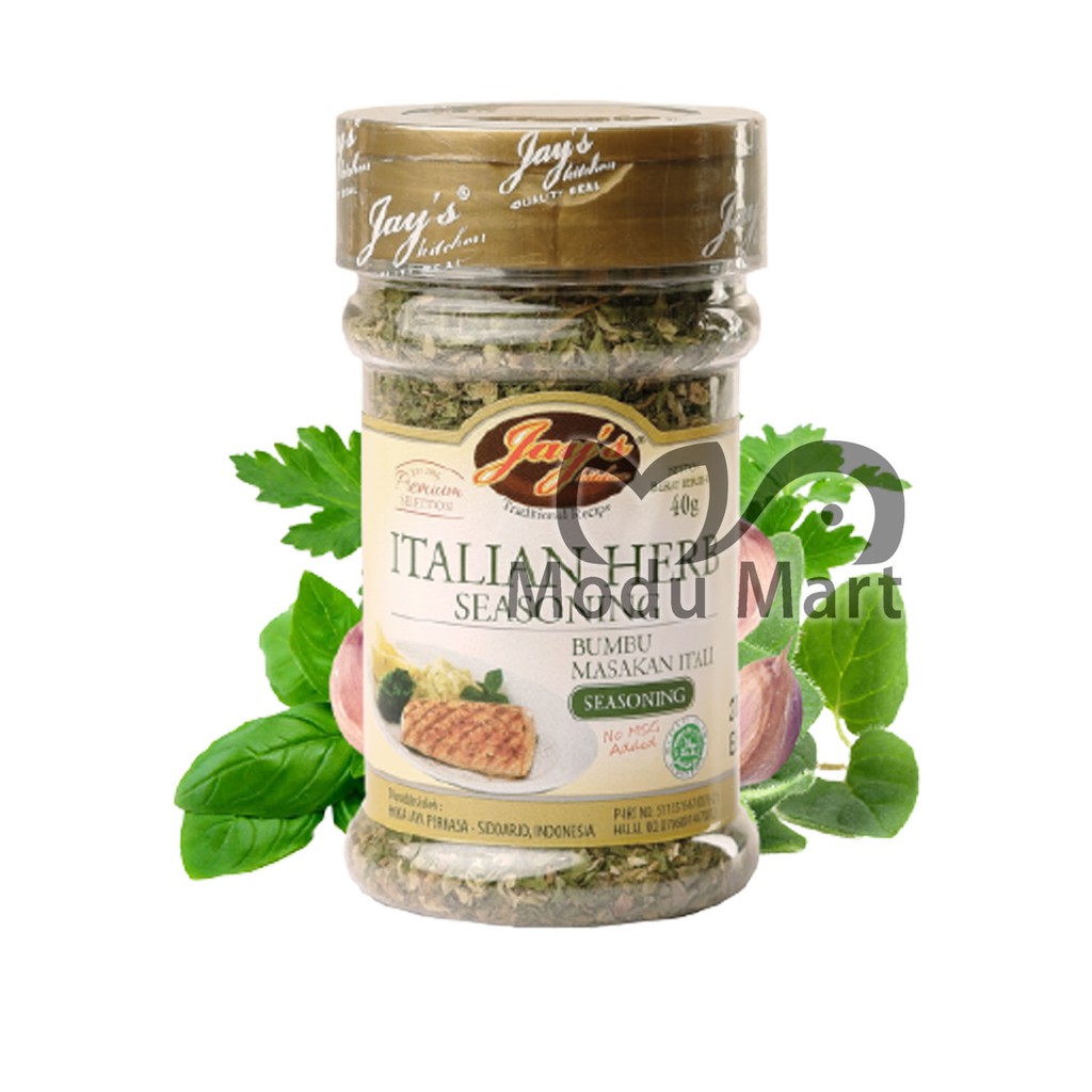 

JAYS KITCHEN Italian Herb Seasoning 40g - Jay's Kitchen Bumbu Masakan Italia - Italy Dishes