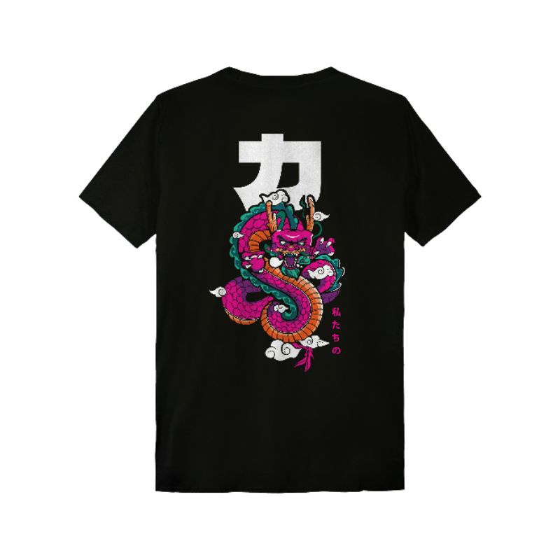 Vores T-Shirt / Kaos Distro / Dragon / Naga