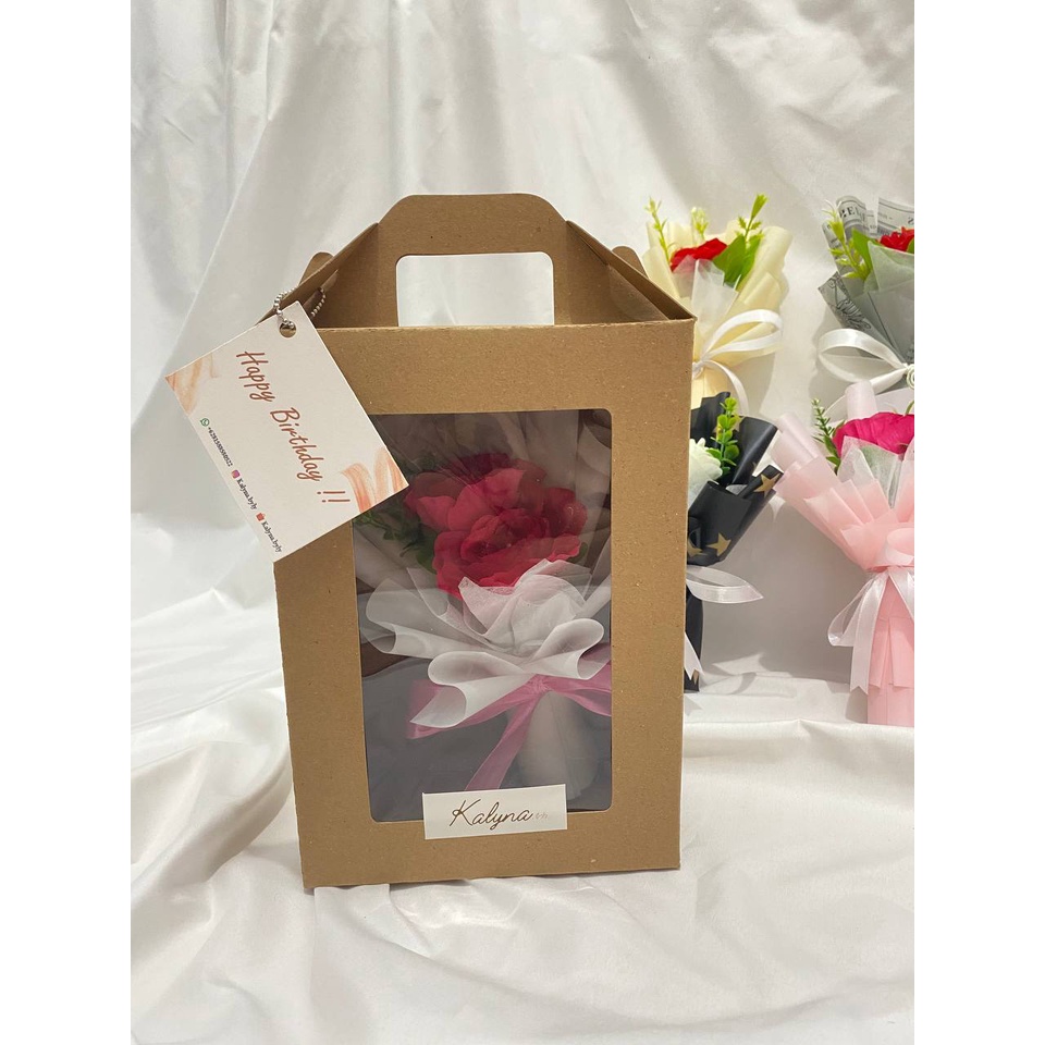 Flower box | Bloom box | buket bunga box | mini bouquet