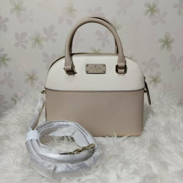 ORIGINAL Tas Kate Spade Katespade Mini Carli Beige Cement