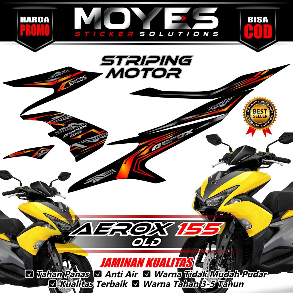 Striping Motor Aerox 155 Old Stiker Motor Yamaha Aerox 155 Old Striping Motor Aerox 155 old Lama