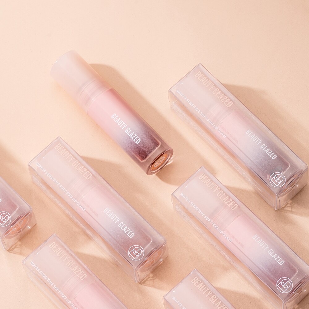 Beauty Glazed Lip Glaze Water Sensitive Soft Fog Lip Gloss Beauty Glazed Lip Tint Beauty Glazed Lipstick Beauty Glazed Lipstik Beauty Glazed