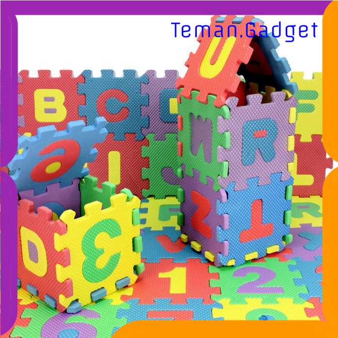 TG-MA Jin Wa Wa Puzzle Foam Aplhabet &amp; Angka 36PCS