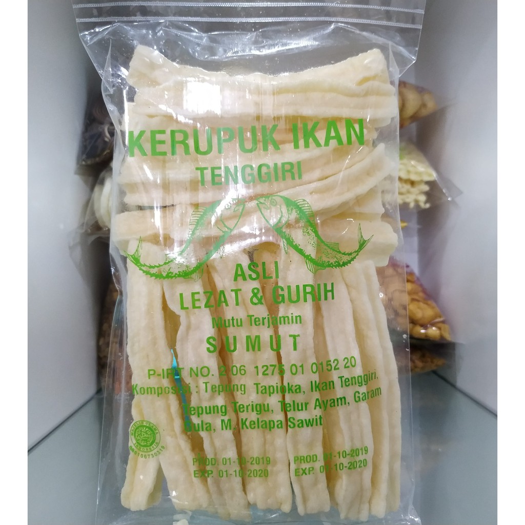 

[ Ready Medan ] Kerupuk Ikan Kutak Usus 150gram Khas Sumut Medan / kerupuk ikan Kutak