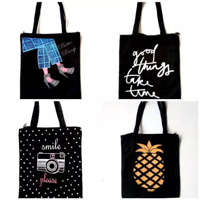 MJS - 449 TOTEBAG FALA / TOTEBAG SABLON / TOTEBAG SEKOLAH / TOTEBAG