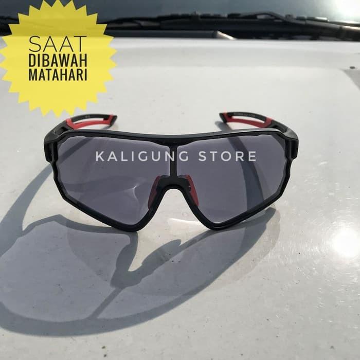 Kacamata Sepeda Gowes ROCKBROS 10135 Original Photocromic Full Frame