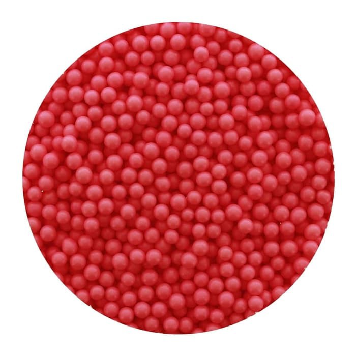 

MINI RED MERAH MUTIARA PEARL SPRINKLE TRIMIT MINI DEKORASI KUE CAKE HIASAN FOOD DONUT CUPCAKE BISKUIT COOKIE CHEF