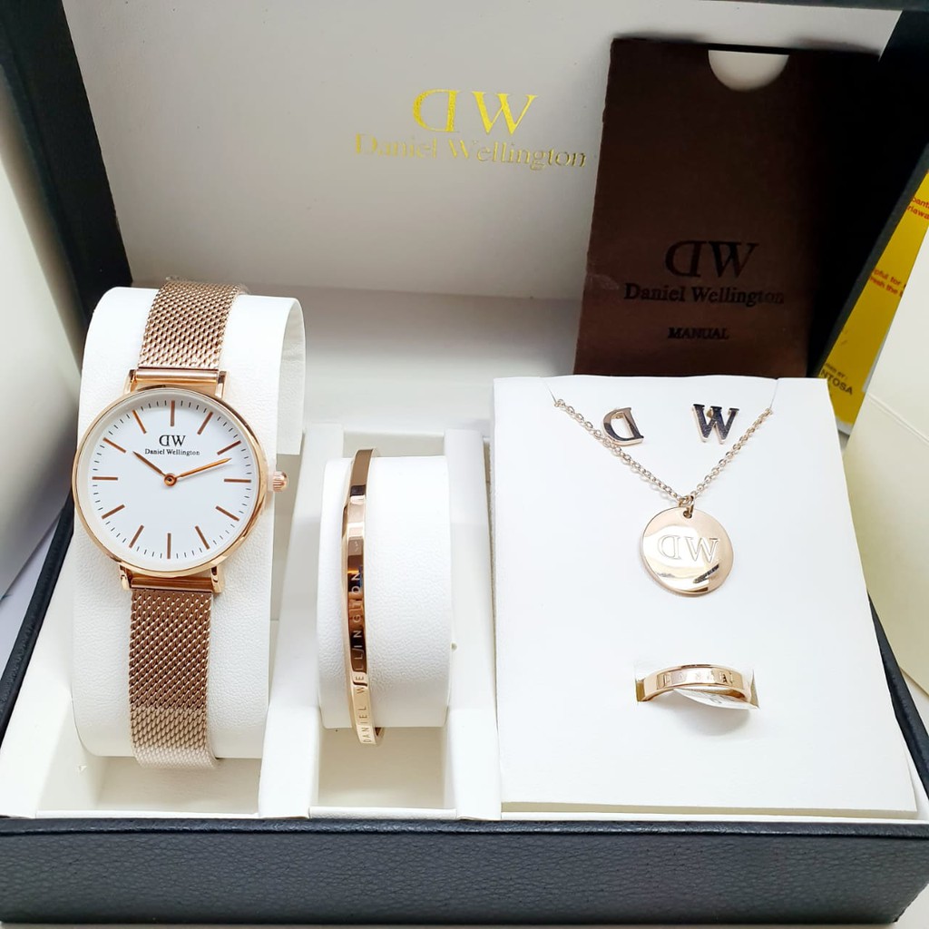 Grosir Jam Tangan Wanita D-W Petite Melrose Fullset PW 9633 New Arrival - Bisa Bayar Ditempat