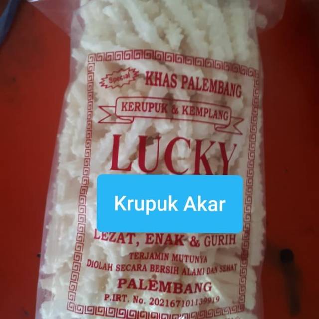 

KRUPUK AKAR STIK IKAN GABUS