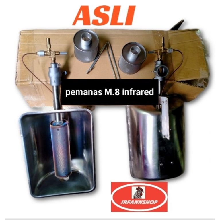pemanas Gas Brodeer /Gasolec M.8 pemanas kandang ayam infrared