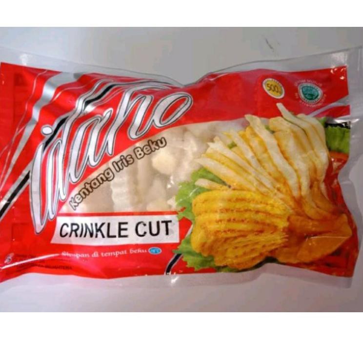 

M3riah Idaho kentang goreng crinkle cut 500gr Etlase|X6H4