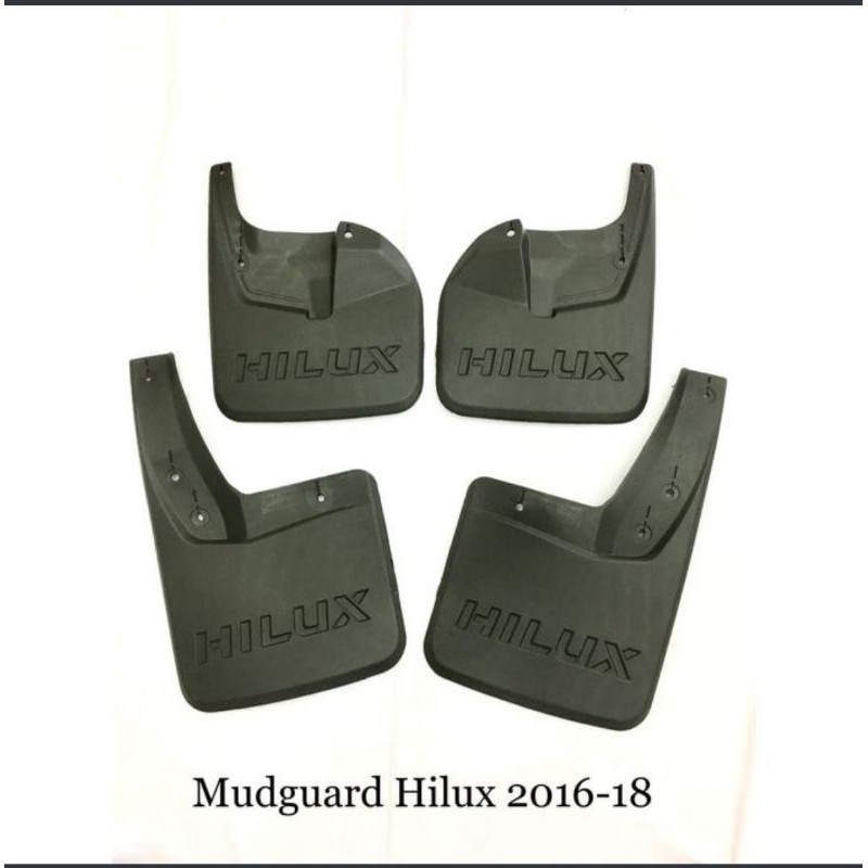 mudguard / karpet lumpur Hilux 2016-2018