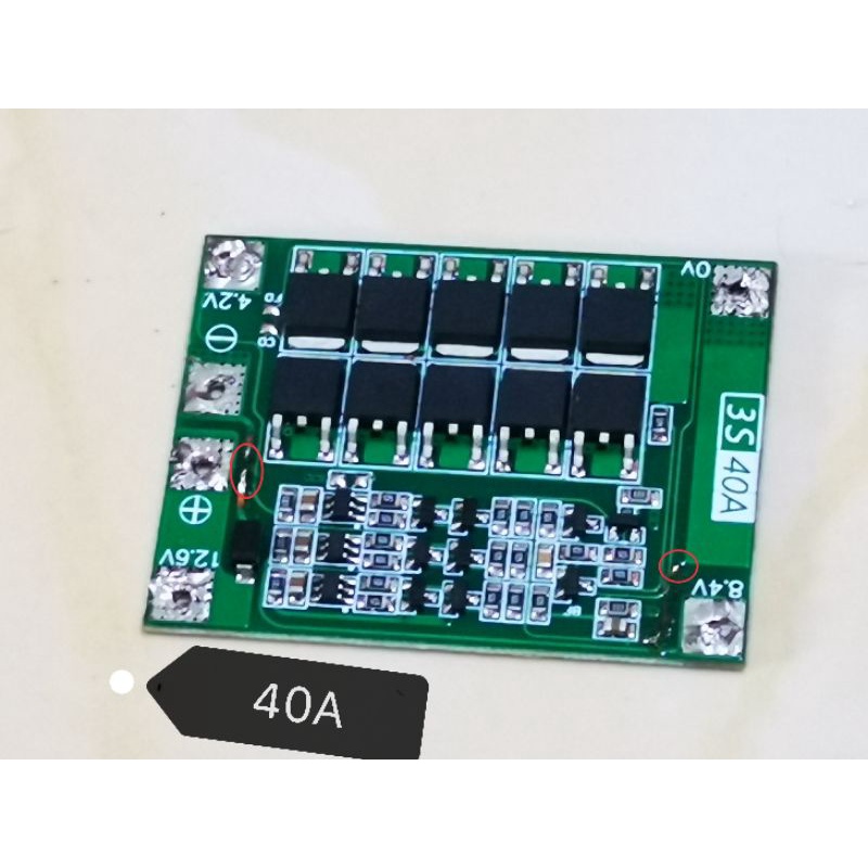 BMS 3S 40A 60A