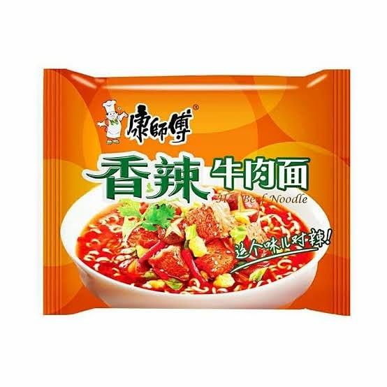 

Kangshifu Master Kang Hot Beef Instant Noodle Best Seller