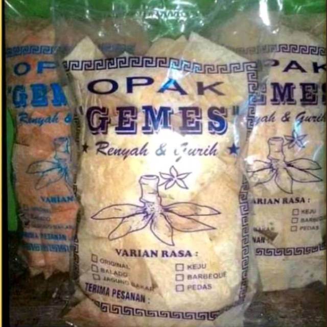 

Keripik Tela (Opak gemes)