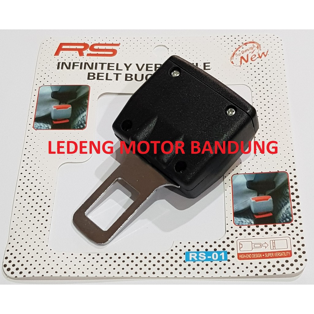 Seat Belt Buzzer Stoper Alarm Adaptor Sambungan Sabuk Pengaman Mobil