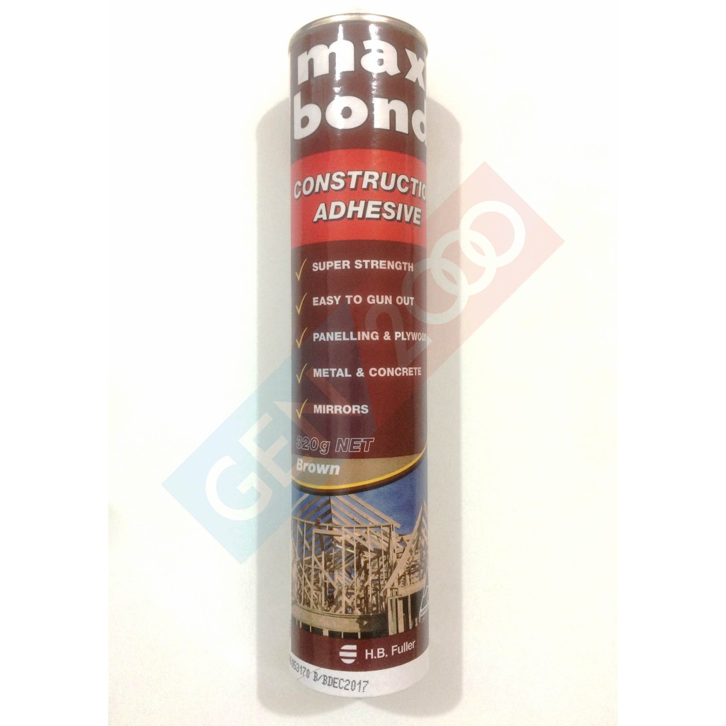 

Lem Maxbond Fuller Brown Construction Strong Adhesive
