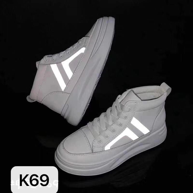 Sepatu Sneakers Kets Putih Wanita Sepatu Olahraga Wanita Impor Sepatu Sneakers Cewek SP-083