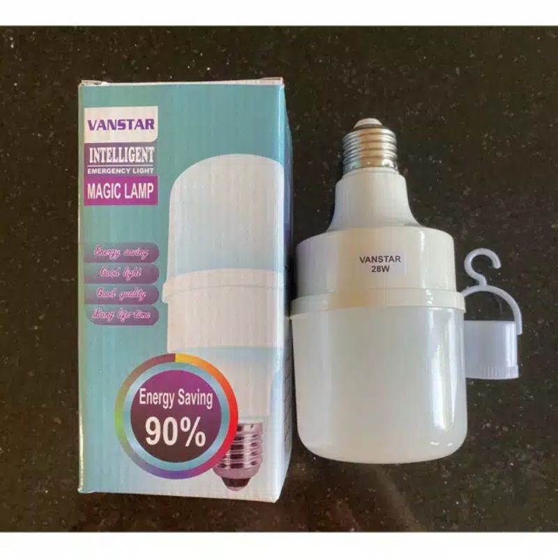 Emergency Lamp, Lampu ajaib magic lamp 28watt bohlam emergency vanstar LED