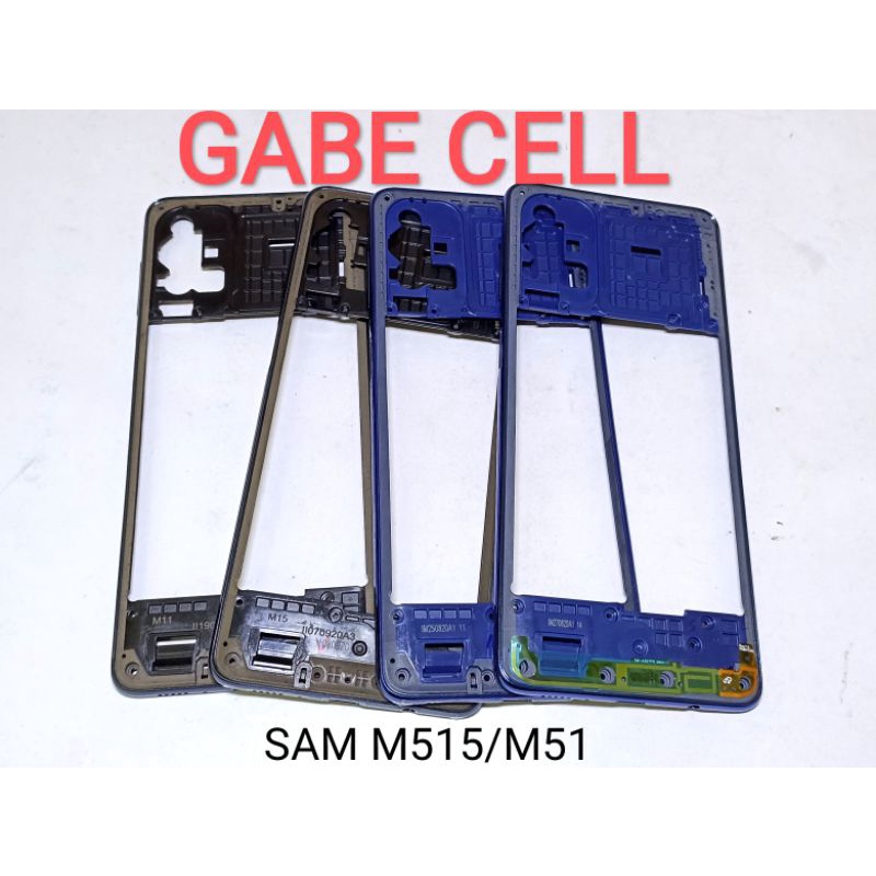 BAZEL TULANG TENGAH SAMSUNG M515/M51 TUTUP MESIN
