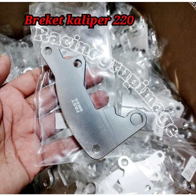 Brecket kaliper std PSM disc ukuran 220mm matic honda beat all vario all scoopy genio spacy pemakaian bottom shock standar cakram 220